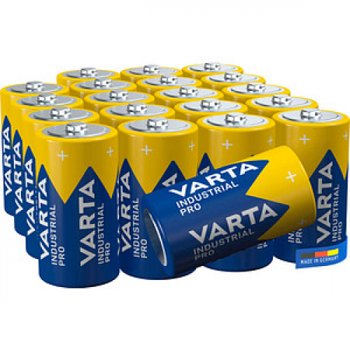 20 VARTA Batterien INDUSTRIAL Baby C 1,5 V