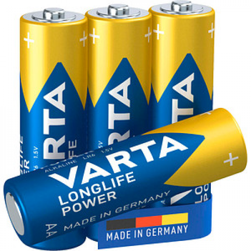 4 VARTA Batterien LONGLIFE Power Mignon AA 1,5 V