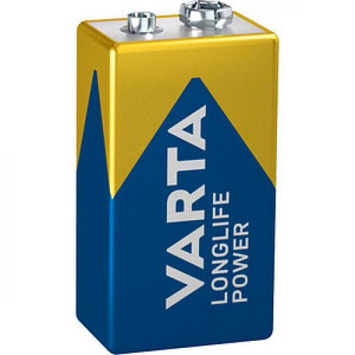 VARTA Batterie LONGLIFE Power E-Block 9,0 V