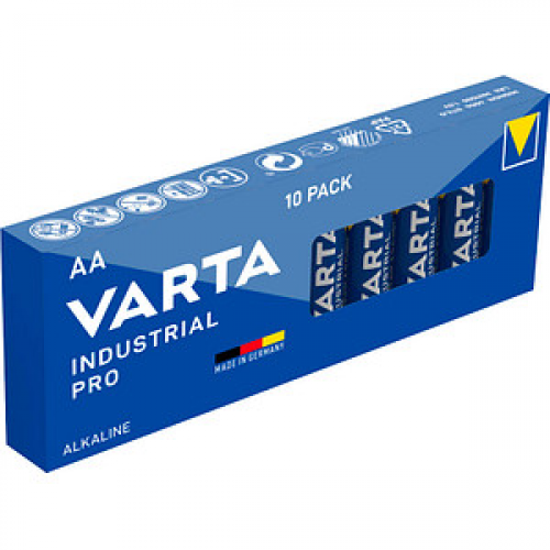 10 VARTA Batterien INDUSTRIAL Mignon AA 1,5 V