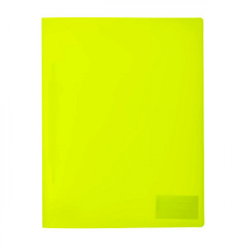 HERMA Schnellhefter Neon Kunststoff neon-gelb DIN A4