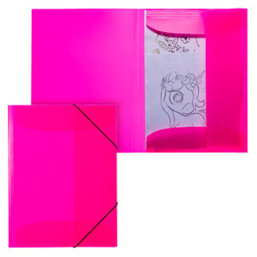 HERMA Zeichenmappe Neon DIN A3 neon-pink