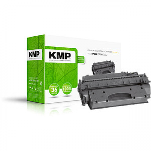 KMP H-T234  schwarz Toner kompatibel zu HP 80X (CF280X)