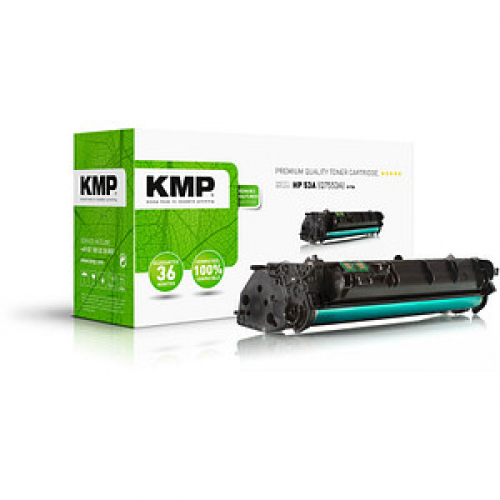 KMP H-T86  schwarz Toner kompatibel zu HP 53A (Q7553A)