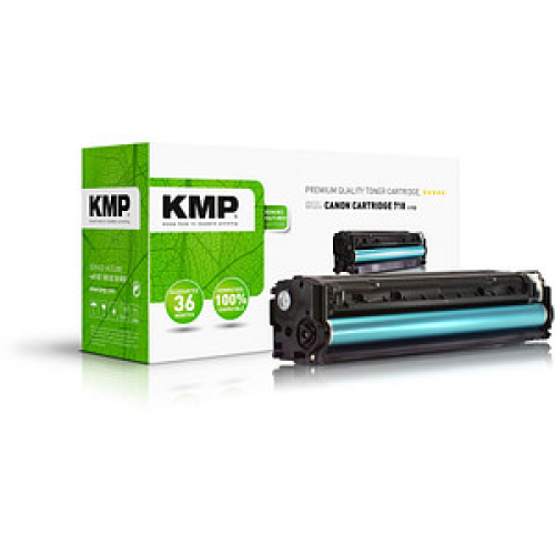 KMP C-T22  gelb Toner kompatibel zu Canon 718 Y