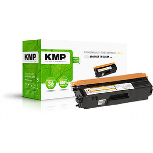 KMP B-T61  schwarz Toner kompatibel zu brother TN-326BK