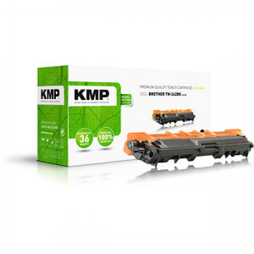 KMP B-T57  schwarz Toner kompatibel zu brother TN-242BK