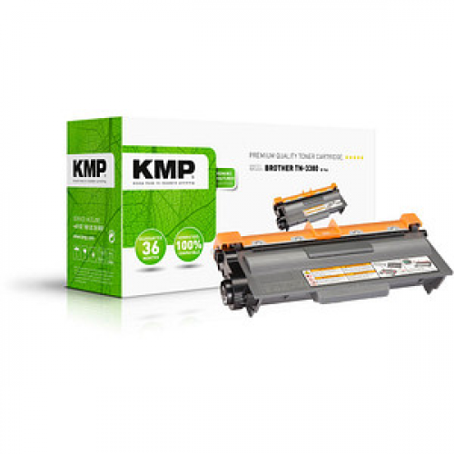 KMP B-T46  schwarz Toner kompatibel zu brother TN-3380