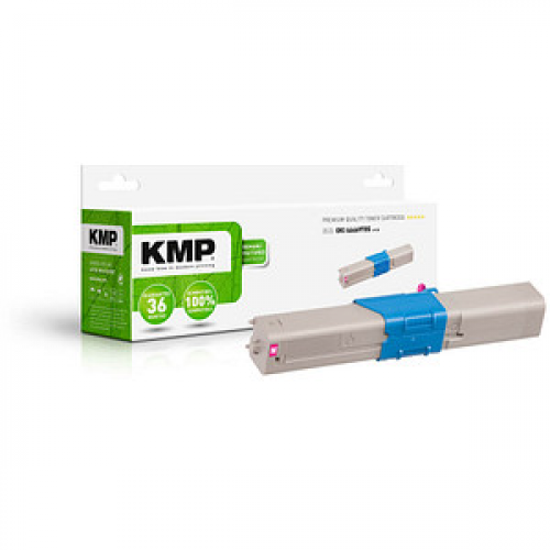 KMP O-T29  magenta Toner kompatibel zu OKI 44469705