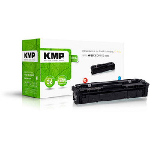 KMP H-T215CX  cyan Toner kompatibel zu HP 201X (CF401X)