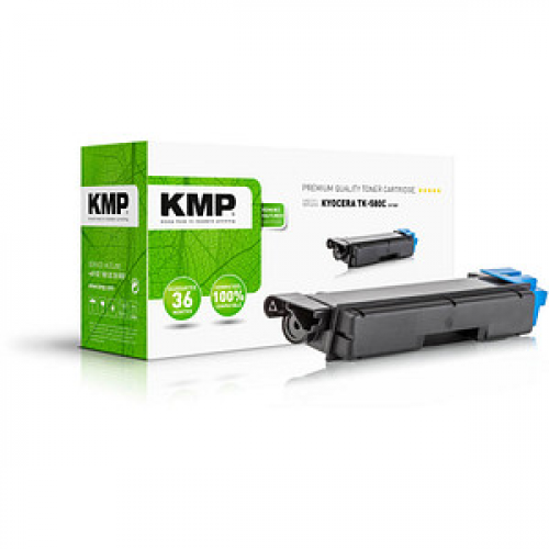 KMP K-T49  cyan Toner kompatibel zu KYOCERA TK-580C