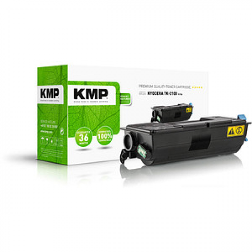 KMP K-T66  schwarz Toner kompatibel zu KYOCERA TK-3100