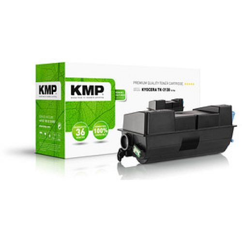 KMP K-T64  schwarz Toner kompatibel zu KYOCERA TK-3130