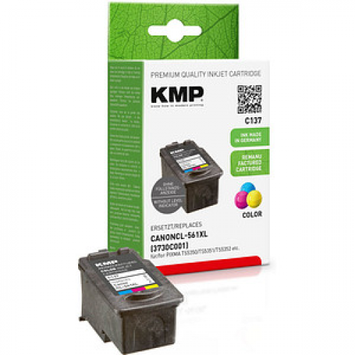 KMP C137  color Druckerpatrone kompatibel zu Canon CL-561XL