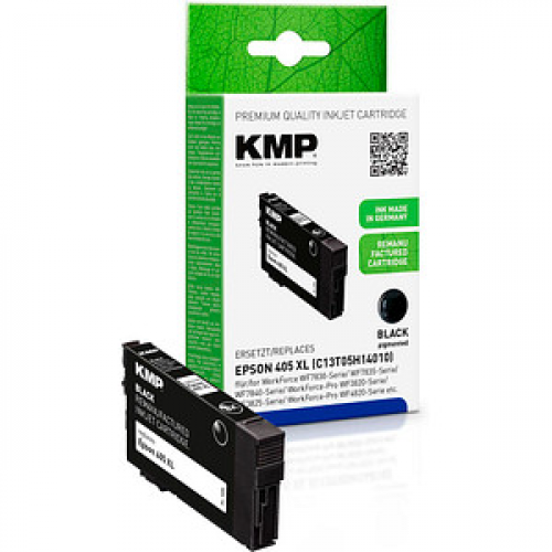 KMP  schwarz Druckerpatrone kompatibel zu EPSON 405XL BK