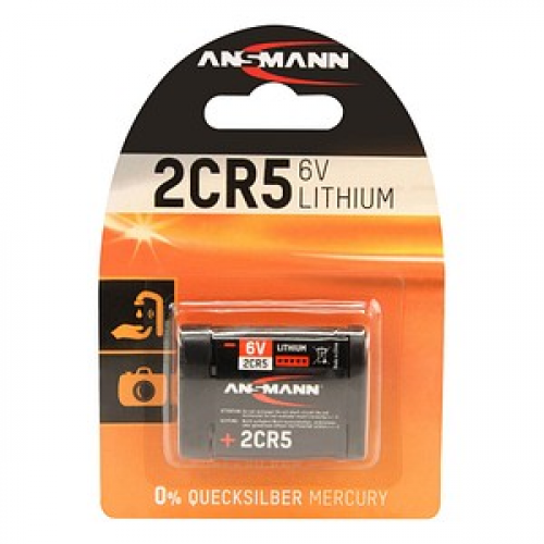 ANSMANN Batterie 2CR5 Fotobatterie 6,0 V