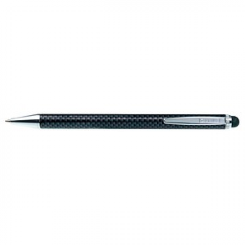 ONLINE® Touchpen-Kugelschreiber Stylus XL schwarz Schreibfarbe blau, 1 St.