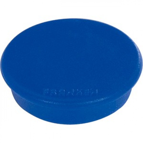 FRANKEN Haftmagnet Magnete blau, Kunststoff Ø 1,27 cm, 10 St.