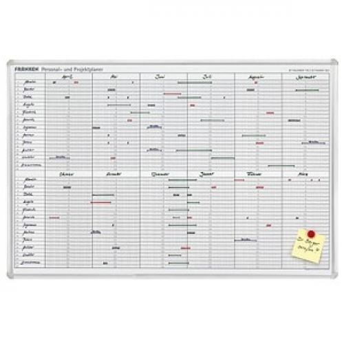 FRANKEN JetKalender® 710 Jahresplaner, blanko 90,0 x 60,0 cm