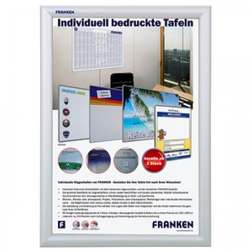 FRANKEN  Klapprahmen Security silber 32,8 x 45,1 cm