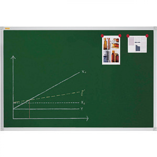 FRANKEN Kreidetafel X-tra!Line® 180,0 x 90,0 cm grün