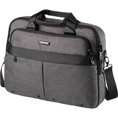 LIGHTPAK Laptoptasche WOOKIE Kunstfaser grau 46166 bis 43,2 cm (17 Zoll)