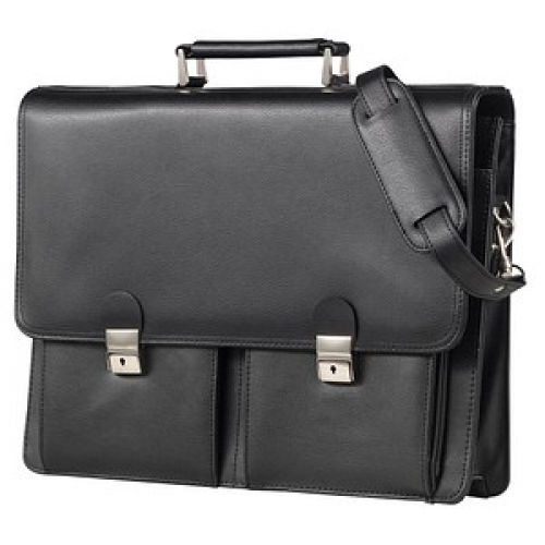 Alassio Aktentasche VENETO Leder schwarz 47117