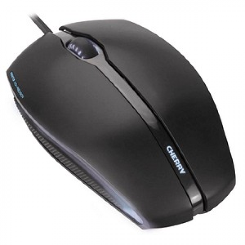 CHERRY GENTIX Corded Optical Illuminated Mouse Maus kabelgebunden schwarz