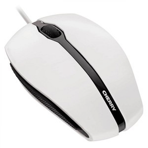 CHERRY GENTIX Corded Optical Mouse Maus kabelgebunden weiß