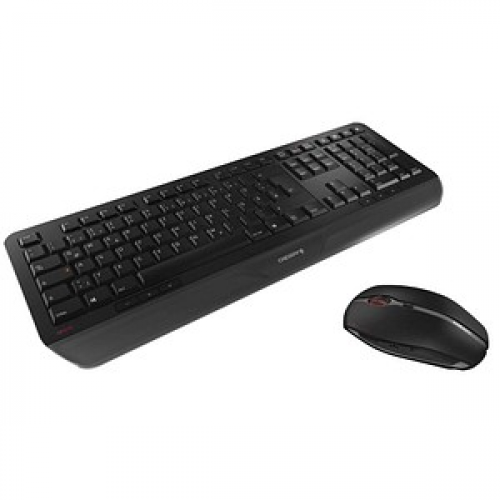 CHERRY GENTIX DESKTOP Tastatur-Maus-Set kabellos schwarz