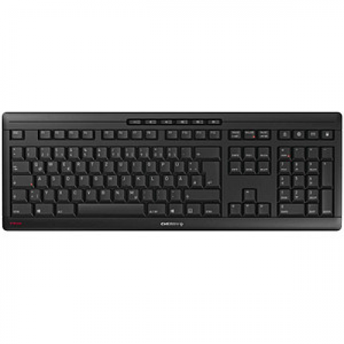 CHERRY STREAM wireless Tastatur kabellos schwarz