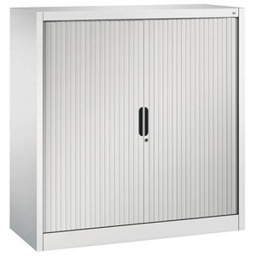 CP Omnispace Rollladenschrank lichtgrau 2 Fachböden 120,0 x 42,0 x 123,0 cm