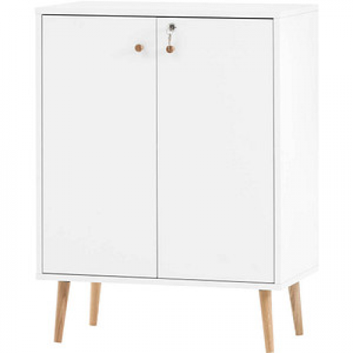 MÖBELPARTNER Aktenschrank Jonte, 150577 kreideweiß 1 Fachboden 65,2 x 39,0 x 86,5 cm