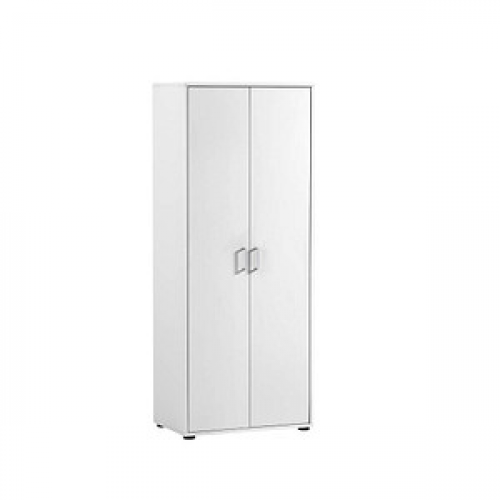 MÖBELPARTNER Aktenschrank Niels, 701881 weiß 3 Fachböden 65,1 x 41,0 x 163,6 cm