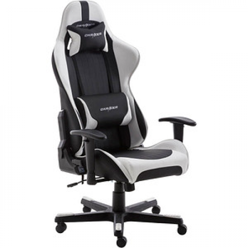 DXRacer Gaming Stuhl Formula Serie, Größe L, OH-FD32-NW Kunstleder weiß