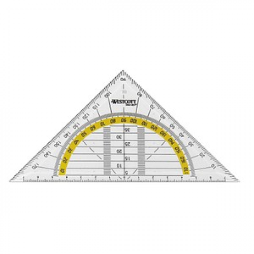 WESTCOTT Geometrie-Dreieck 14,0 cm