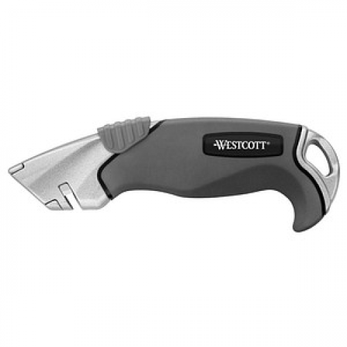 WESTCOTT Aluminum Alloy Cuttermesser grau 18 mm