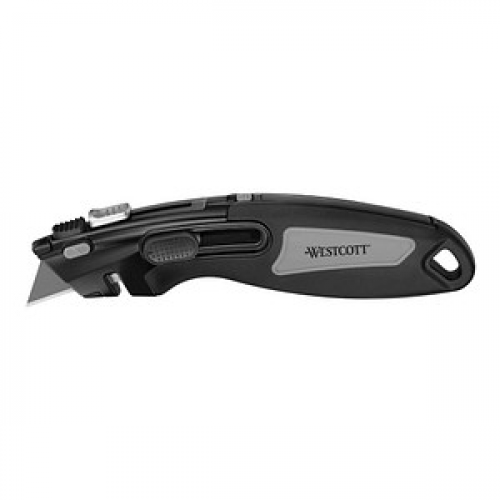 WESTCOTT Zinc Alloy Cuttermesser schwarz 18 mm