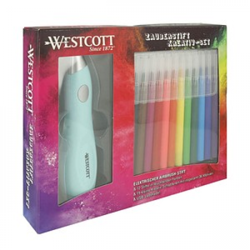 WESTCOTT Airbrushset für Kinder farbsortiert