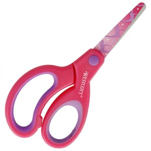 WESTCOTT Kinderschere Sporty Softgrip pink 13,0 cm