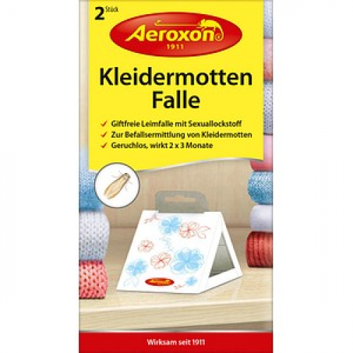 Aeroxon Mottenfalle weiß, blau 2 St.