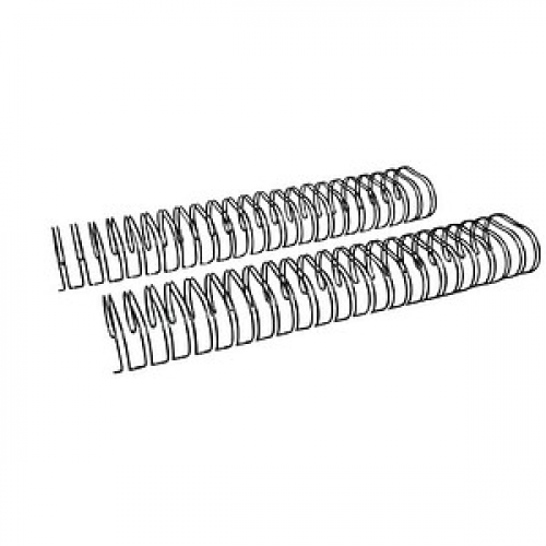 20 RENZ Drahtbinderücken schwarz für 280 Blatt