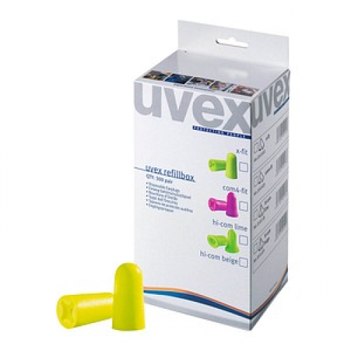 uvex x-fit Ohrstöpsel 37 dB Schaumstoff, 300 Paar