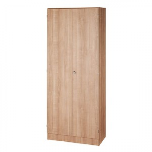 HAMMERBACHER Aktenschrank Schrank Prokura, V6100/N/N/SG nussbaum 4 Fachböden 80,0 x 42,0 x 200,4 cm