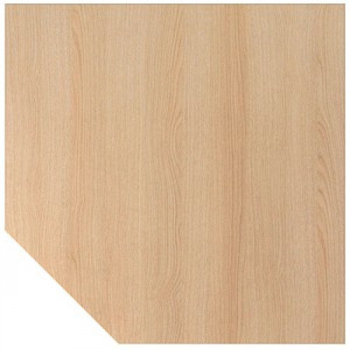 HAMMERBACHER Verbindungsplatte Altus eiche, silber Trapezform 120,0 x 80,0 x 72,0 cm