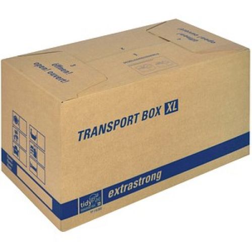 10 tidyPac® Umzugskartons Transport Box XL 69,0 x 35,5 x 37,0 cm