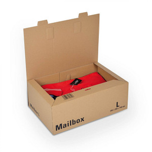 15 ColomPac® Versandkartons CP 098 Mailbox L 40,0 x 26,4 x 14,4 cm