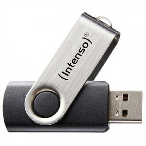 Intenso USB-Stick Basic Line schwarz, silber 8 GB