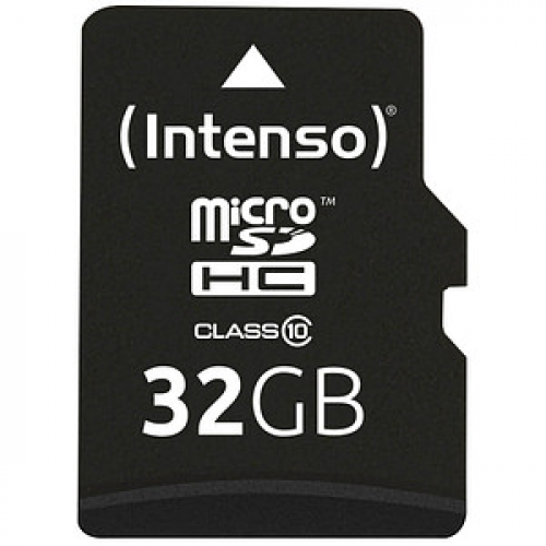 Intenso Speicherkarte microSDHC-Card Class 10 32 GB