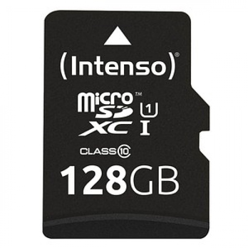 Intenso Speicherkarte microSDXC-Card PREMIUM 128 GB